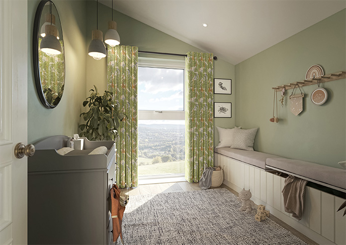 Wild Thing, Leaf - Made to Measure Curtains - Image 8